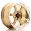 Valuvelg Japan Racing JR12 15×7,5 ET26 4×100/114 Gold Machined Lip JR12