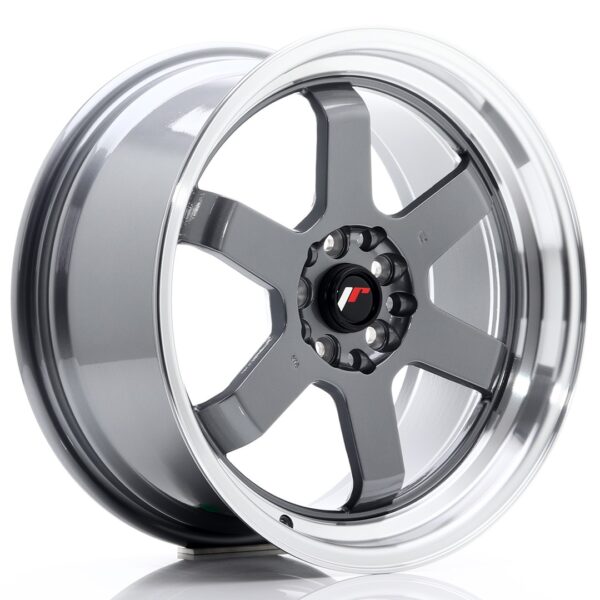 Valuvelg Japan Racing JR12 17×8 ET33 5×100/114 Gun Metal Machined Lip JR12