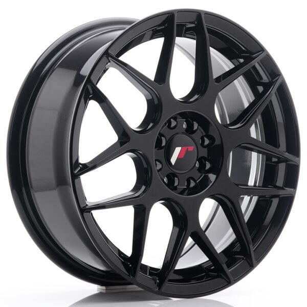 Valuvelg Japan Racing JR18 17×7 ET40 4×100/108 Glossy Black JR18