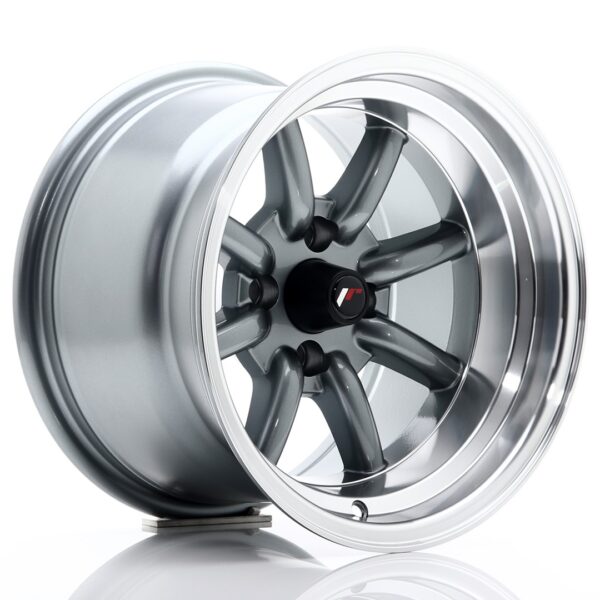 Valuvelg Japan Racing JR19 14×9 ET-25 4×100 Gun Metal Machined Lip JR19