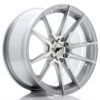 Valuvelg Japan Racing JR21 17×8 ET35 4×100/114 Silver Machined Face JR21