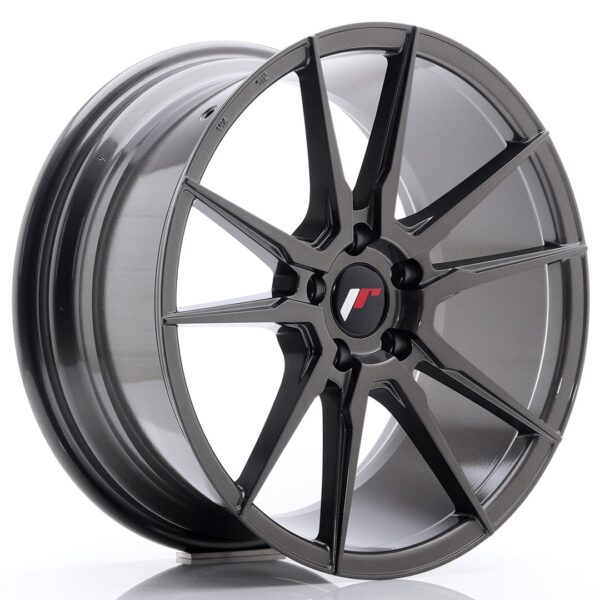 Valuvelg Japan Racing JR21 18×8,5 ET40 5×112 Hyper Gray JR21