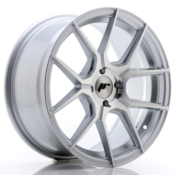 Valuvelg Japan Racing JR30 17×8 ET40 4×100 Silver Machined Face JR30