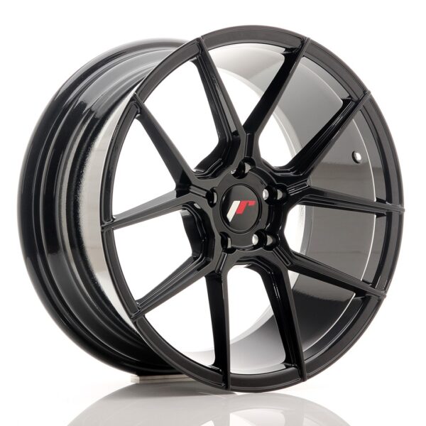 Valuvelg Japan Racing JR30 18×8,5 ET40 5×112 Glossy Black JR30