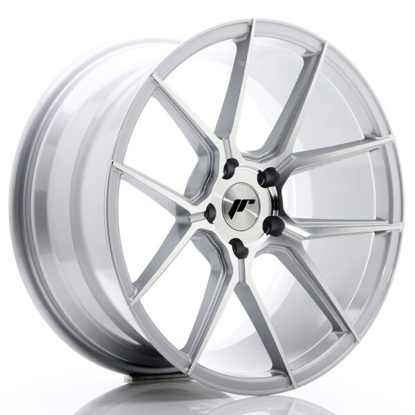 Valuvelg Japan Racing JR30 20×10 ET30 5×120 Silver Machined Face JR30