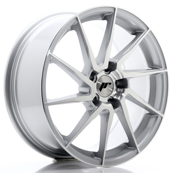 Valuvelg Japan Racing JR36 18×8 ET35 5×120 Silver Brushed Face JR36