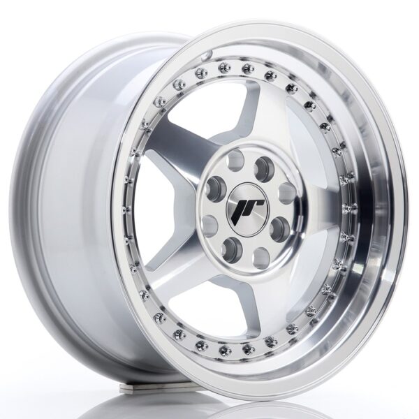 Valuvelg Japan Racing JR6 15×7 ET35 4×100/114 Silver Machined Face JR6