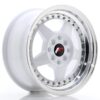 Valuvelg Japan Racing JR6 15×7 ET25 4×100/108 White Machined Lip JR6