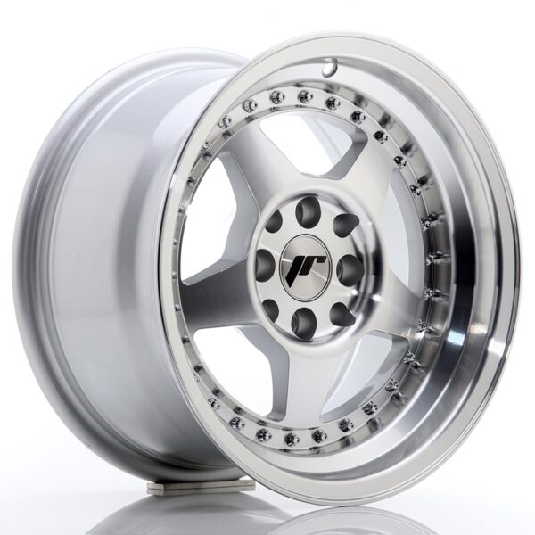 Valuvelg Japan Racing JR6 15×8 ET25 4×100/108 Silver Machined Face JR6