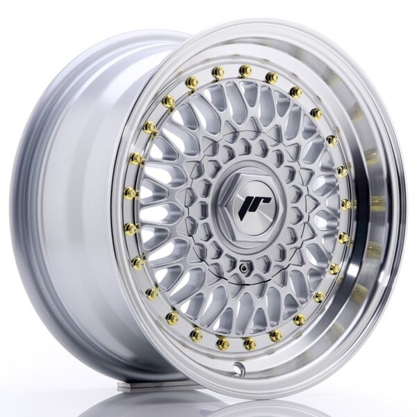 Valuvelg Japan Racing JR9 15×7 ET20 4×100/108 Silver Machined Lip JR9