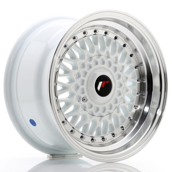 Valuvelg Japan Racing JR9 15×8 ET20 4×100/108 White Machined Lip JR9