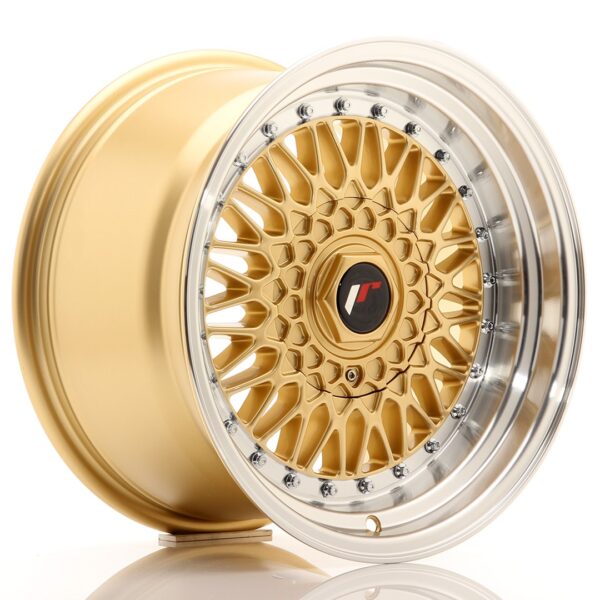 Valuvelg Japan Racing JR9 16×9 ET20 4×100/108 Gold Machined Lip JR9