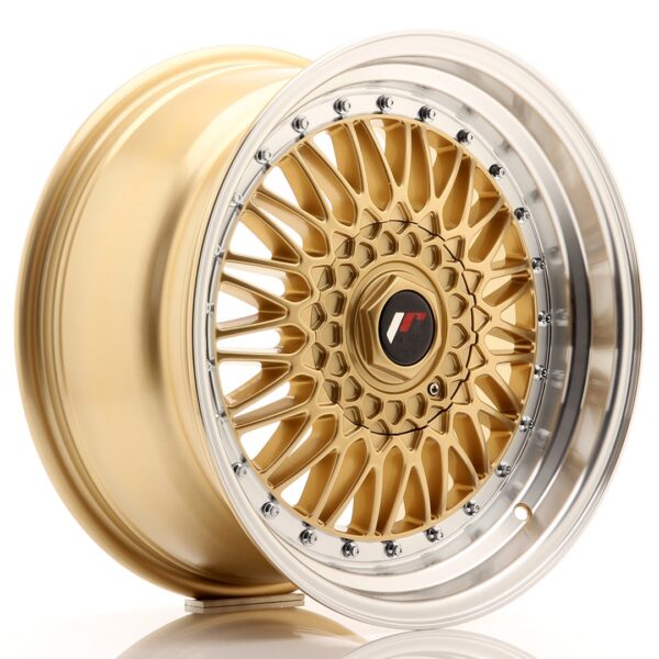 Valuvelg Japan Racing JR9 17×8,5 ET20 4×100/108 Gold Machined Lip JR9